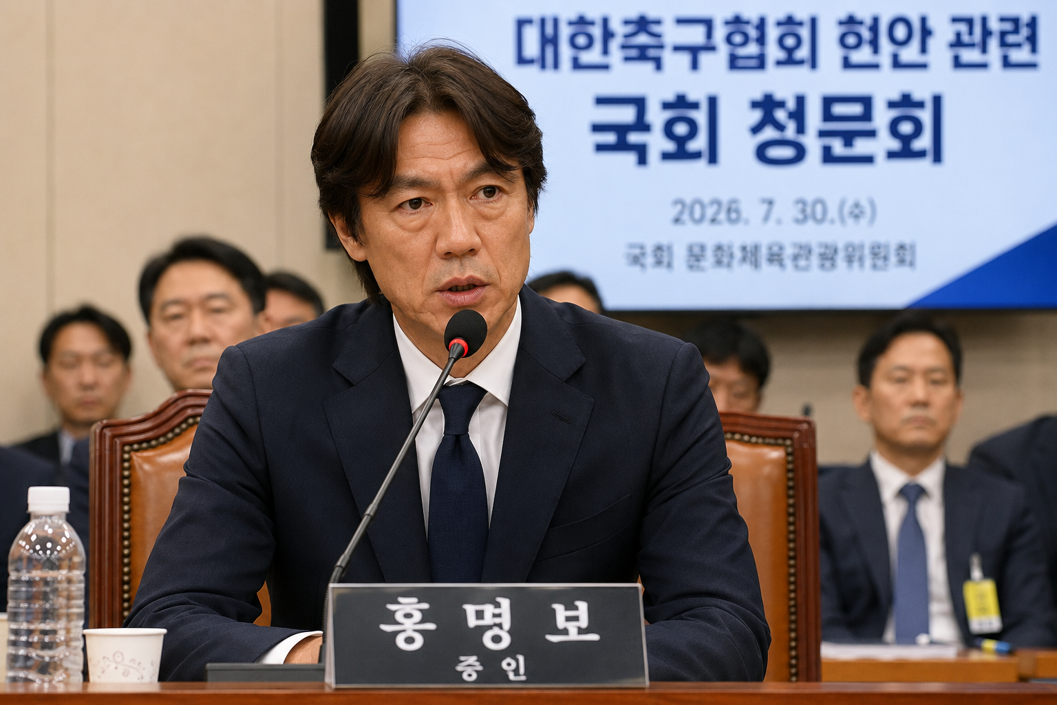 홍명보 청문회 팬 비난 이유|주요 발언과 쟁점 정리
