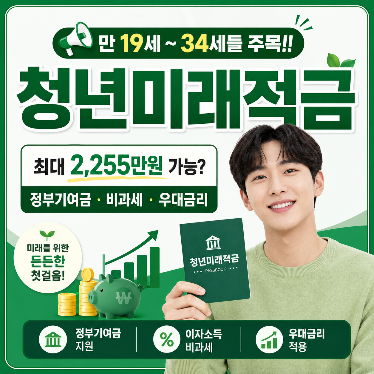 청년미래적금 신청 끝났나?|최대 2,255만원 조건·심사 결과·2차 모집
