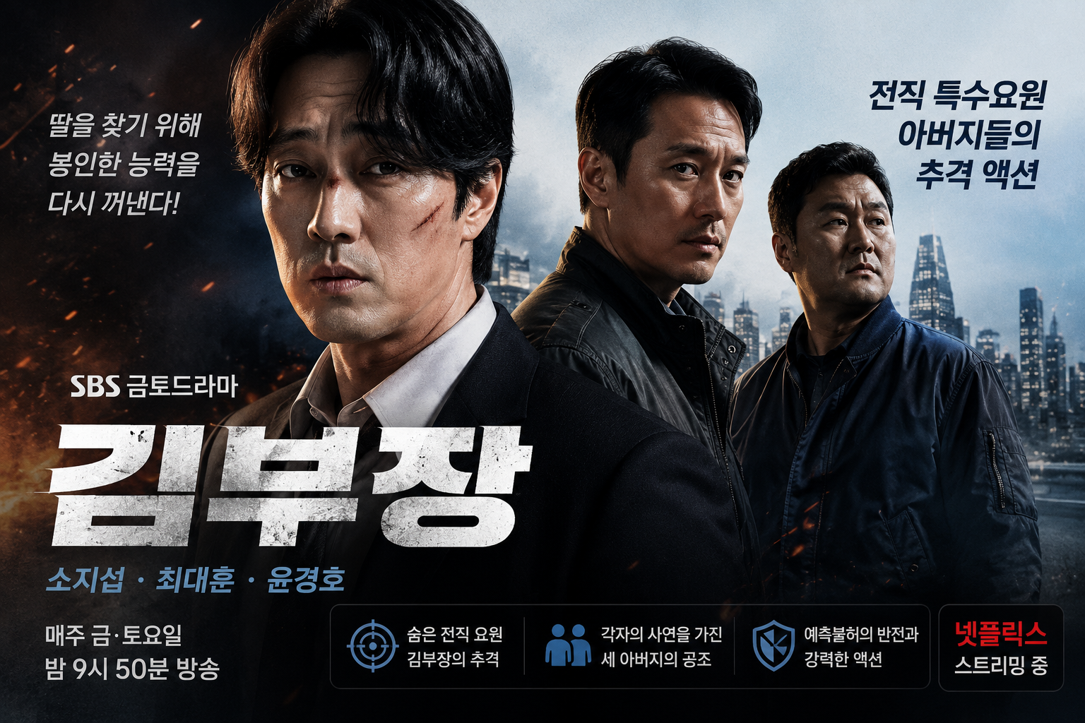 드라마 김부장 줄거리·몇부작·출연진|원작 웹툰 정리